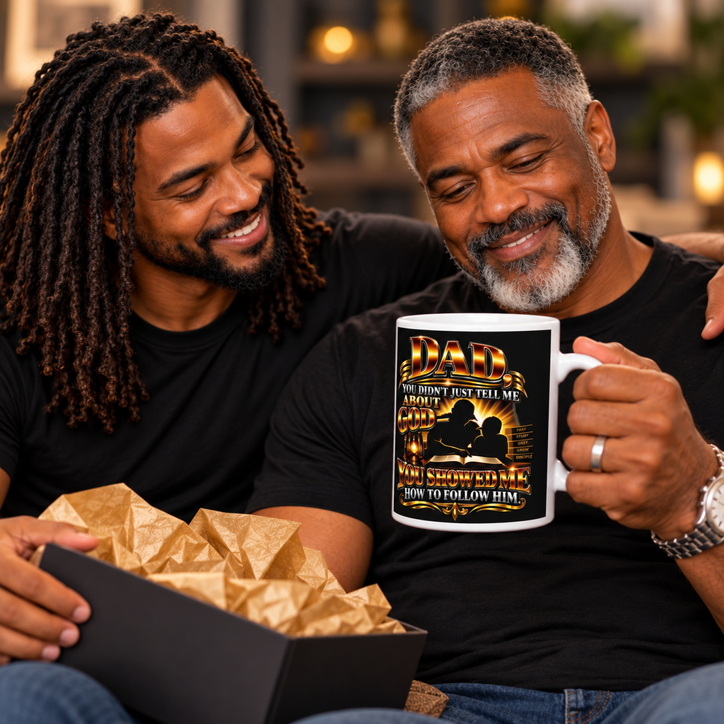 Dad You Didn't Just Tell Me About God Mug