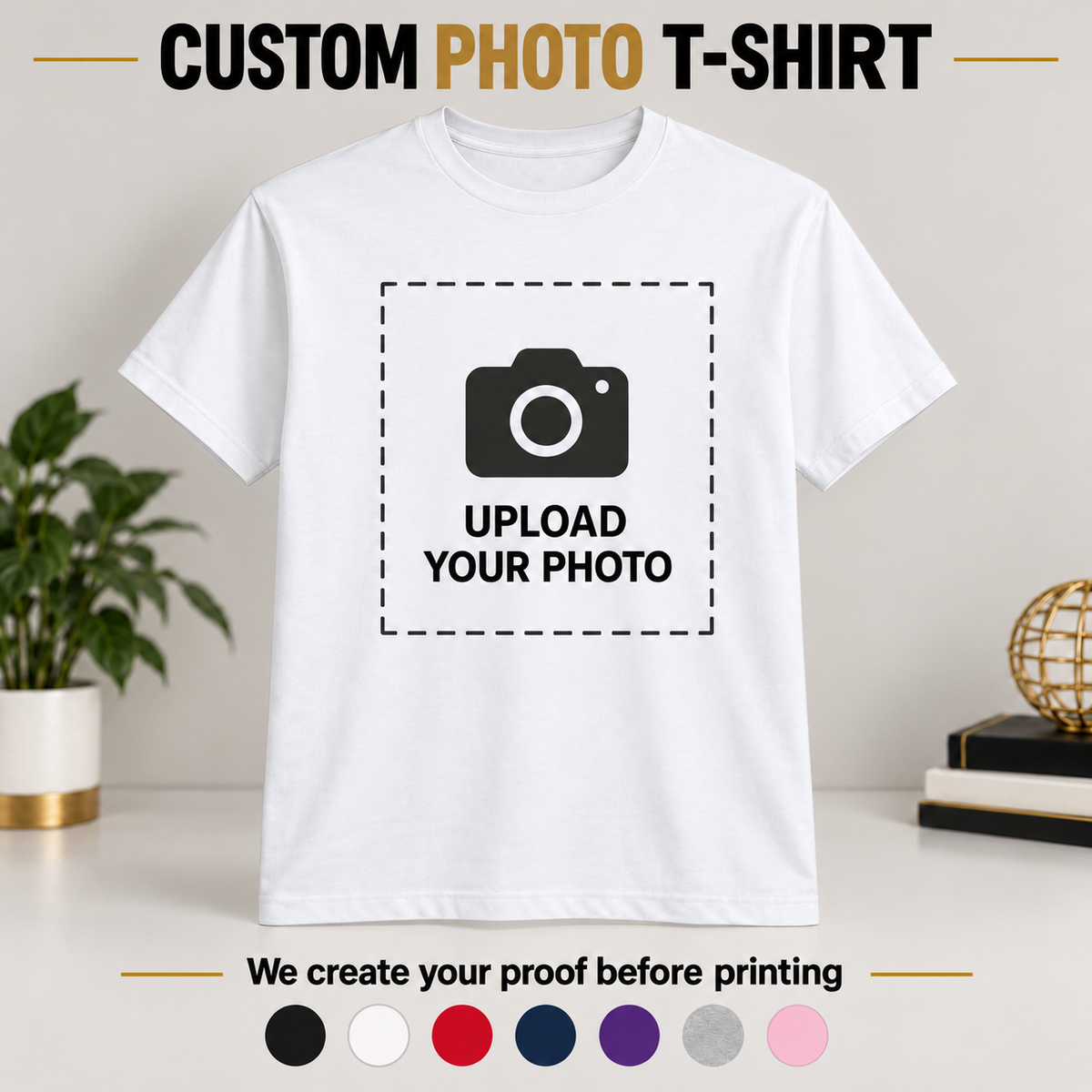 Custom Photo T-Shirt — Personalized Design