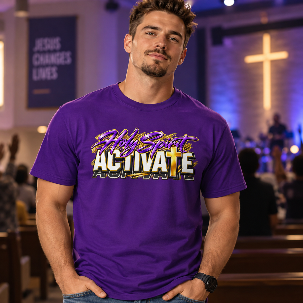 Holy Spirit Activate Christian T-Shirt