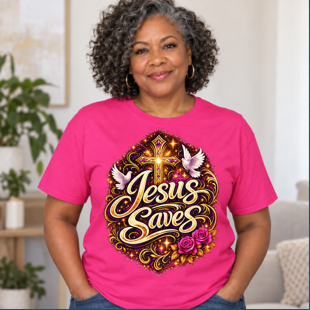 Jesus Saves Christian T-Shirt