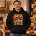God is Lord of the Harvest Hoodie model mockup