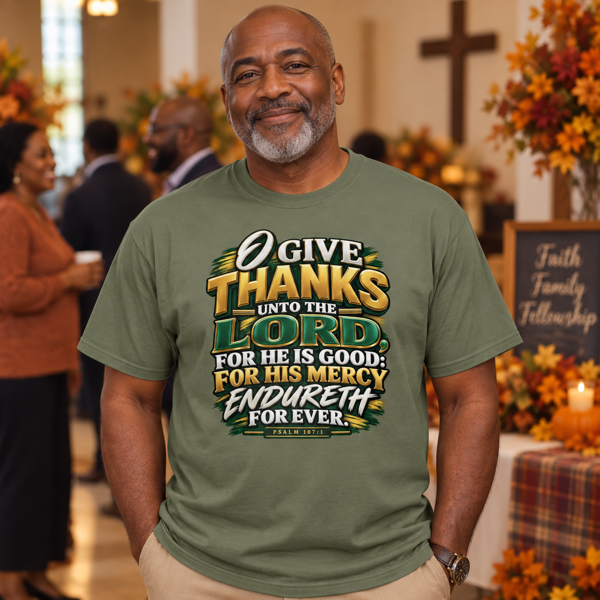 O Give Thanks model mockup